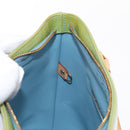 LOUIS VUITTON Monogram Vernis Houston Hand Bag Baby Blue M91005 LV Auth BA7640-20