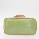 LOUIS VUITTON Monogram Vernis Houston Hand Bag Baby Blue M91005 LV Auth BA7640-5