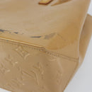 LOUIS VUITTON Monogram Vernis Reade PM Hand Bag Noisette M91334 LV Auth BA7642-15