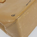 LOUIS VUITTON Monogram Vernis Reade PM Hand Bag Noisette M91334 LV Auth BA7642-16