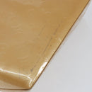 LOUIS VUITTON Monogram Vernis Reade PM Hand Bag Noisette M91334 LV Auth BA7642-8