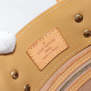 LOUIS VUITTON Monogram Vernis Reade PM Hand Bag Noisette M91334 LV Auth BA7642-19