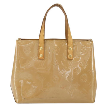 LOUIS VUITTON Monogram Vernis Reade PM Hand Bag Noisette M91334 LV Auth BA7642 - 0