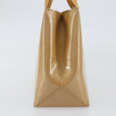 LOUIS VUITTON Monogram Vernis Reade PM Hand Bag Noisette M91334 LV Auth BA7642-4