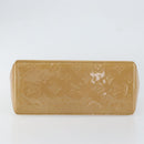 LOUIS VUITTON Monogram Vernis Reade PM Hand Bag Noisette M91334 LV Auth BA7642-5