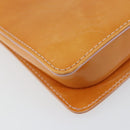 LOUIS VUITTON Vernis Motto Accessory Pouch Marshmallow Pink M91312 Auth BA7644-17