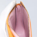 LOUIS VUITTON Vernis Motto Accessory Pouch Marshmallow Pink M91312 Auth BA7644-21