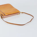 LOUIS VUITTON Vernis Motto Accessory Pouch Marshmallow Pink M91312 Auth BA7644-7