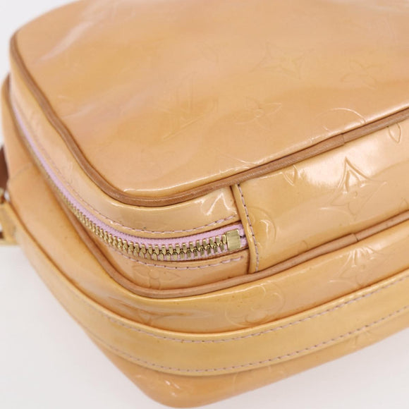 LOUIS VUITTON Monogram Vernis Wooster Bag Marshmallow Pink M91037 LV Auth BA7645
