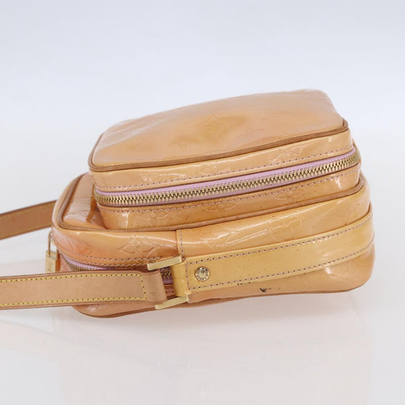 LOUIS VUITTON Monogram Vernis Wooster Bag Marshmallow Pink M91037 LV Auth BA7645