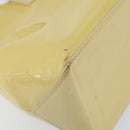 LOUIS VUITTON Monogram Vernis Wilshire PM Hand Bag Broncorail M91452 Auth BA7648-16