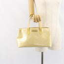 LOUIS VUITTON Monogram Vernis Wilshire PM Hand Bag Broncorail M91452 Auth BA7648-23