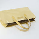 LOUIS VUITTON Monogram Vernis Wilshire PM Hand Bag Broncorail M91452 Auth BA7648-6