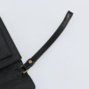 LOUIS VUITTON Epi Serie Dragonne Clutch Bag Black Noir M52612 LV Auth BA7649-9