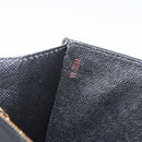 LOUIS VUITTON Epi Serie Dragonne Clutch Bag Black Noir M52612 LV Auth BA7649-12