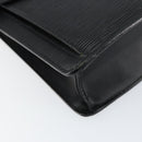LOUIS VUITTON Epi Serie Dragonne Clutch Bag Black Noir M52612 LV Auth BA7649-14