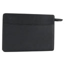 LOUIS VUITTON Epi Pochette Homme Clutch Bag Black Noir M52522 LV Auth BA7650-1