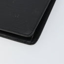 LOUIS VUITTON Epi Pochette Homme Clutch Bag Black Noir M52522 LV Auth BA7650-15