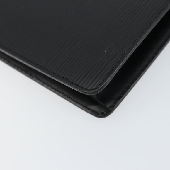 LOUIS VUITTON Epi Pochette Homme Clutch Bag Black Noir M52522 LV Auth BA7650