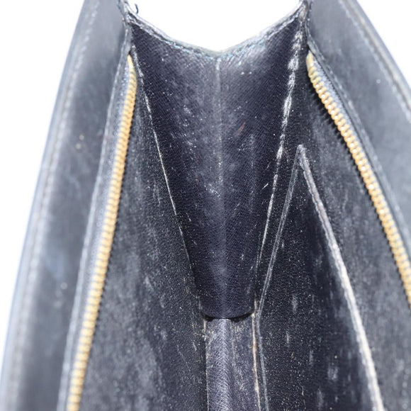 LOUIS VUITTON Epi Pochette Homme Clutch Bag Black Noir M52522 LV Auth BA7650