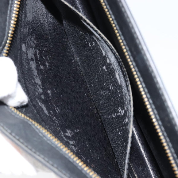 LOUIS VUITTON Epi Pochette Homme Clutch Bag Black Noir M52522 LV Auth BA7650