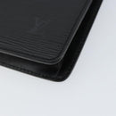 LOUIS VUITTON Epi Pochette Homme Clutch Bag Black Noir M52522 LV Auth BA7650-7