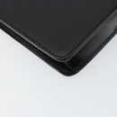 LOUIS VUITTON Epi Pochette Homme Clutch Bag Black Noir M52522 LV Auth BA7650-14