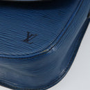 LOUIS VUITTON Epi Saint Cloud GM Shoulder Bag Toledo Blue M52195 LV Auth BA7651-15