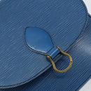 LOUIS VUITTON Epi Saint Cloud GM Shoulder Bag Toledo Blue M52195 LV Auth BA7651-19