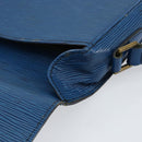 LOUIS VUITTON Epi Saint Cloud GM Shoulder Bag Toledo Blue M52195 LV Auth BA7651-8