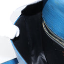 LOUIS VUITTON Epi Saint Cloud GM Shoulder Bag Toledo Blue M52195 LV Auth BA7651-24