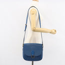 LOUIS VUITTON Epi Saint Cloud GM Shoulder Bag Toledo Blue M52195 LV Auth BA7651-25