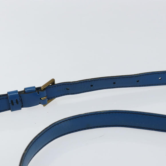 LOUIS VUITTON Epi Saint Cloud GM Shoulder Bag Toledo Blue M52195 LV Auth BA7651