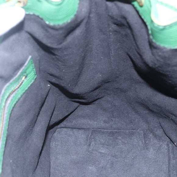 LOUIS VUITTON Epi Noe Shoulder Bag Green M44004 LV Auth BA7653