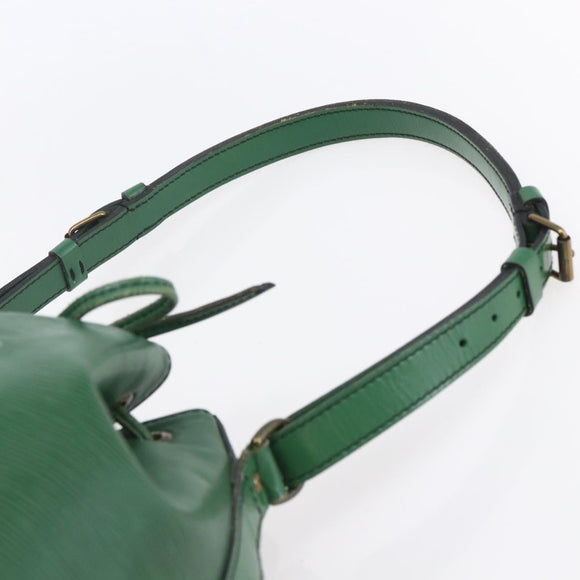 LOUIS VUITTON Epi Noe Shoulder Bag Green M44004 LV Auth BA7653