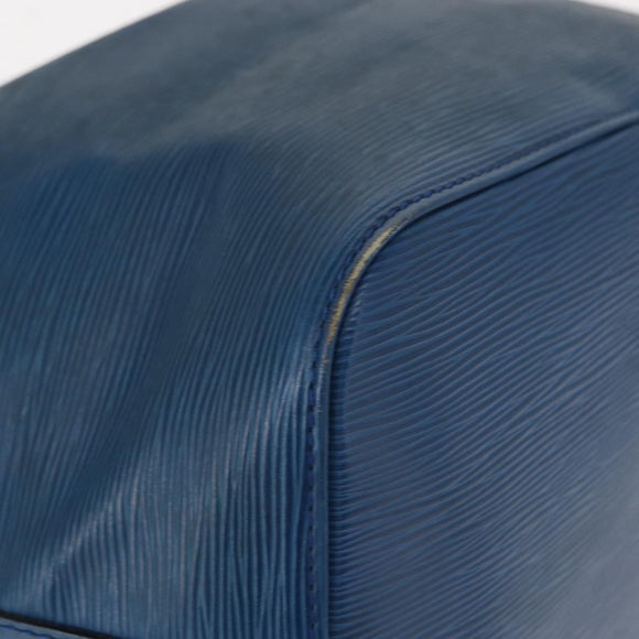 LOUIS VUITTON Epi Petit Noe Shoulder Bag Blue M44105 LV Auth BA7654