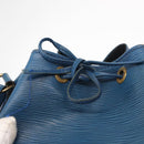LOUIS VUITTON Epi Petit Noe Shoulder Bag Blue M44105 LV Auth BA7654-18