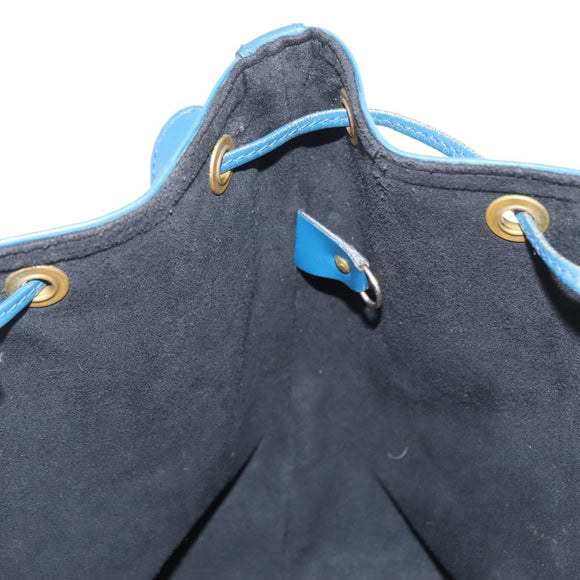 LOUIS VUITTON Epi Petit Noe Shoulder Bag Blue M44105 LV Auth BA7654