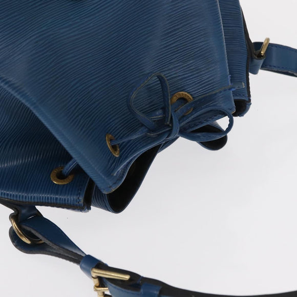 LOUIS VUITTON Epi Petit Noe Shoulder Bag Blue M44105 LV Auth BA7654