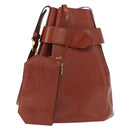 LOUIS VUITTON Epi Sac Depaule GM Shoulder Bag Brown M80193 LV Auth BA7656-1