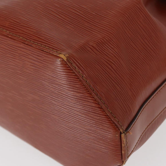 LOUIS VUITTON Epi Sac Depaule GM Shoulder Bag Brown M80193 LV Auth BA7656