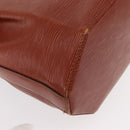 LOUIS VUITTON Epi Sac Depaule GM Shoulder Bag Brown M80193 LV Auth BA7656-16