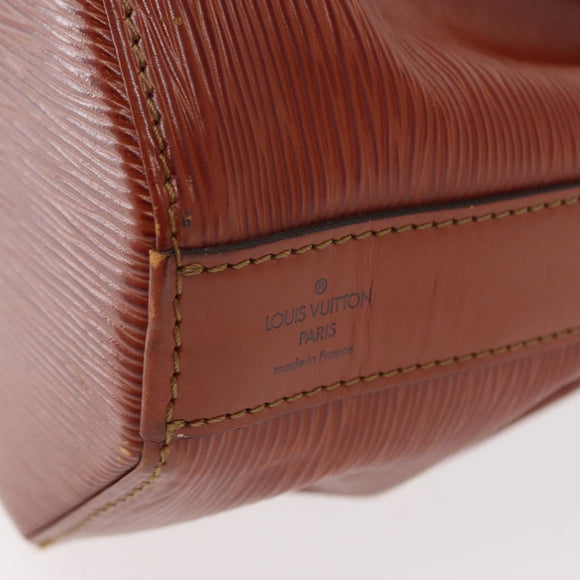 LOUIS VUITTON Epi Sac Depaule GM Shoulder Bag Brown M80193 LV Auth BA7656