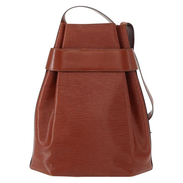 LOUIS VUITTON Epi Sac Depaule GM Shoulder Bag Brown M80193 LV Auth BA7656 - 0
