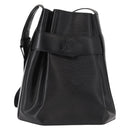 LOUIS VUITTON Epi Sac Depaule PM Shoulder Bag Black M80157 LV Auth BA7657-1