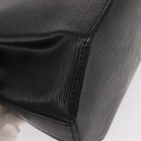 LOUIS VUITTON Epi Sac Depaule PM Shoulder Bag Black M80157 LV Auth BA7657-15