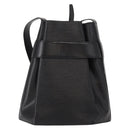 LOUIS VUITTON Epi Sac Depaule PM Shoulder Bag Black M80157 LV Auth BA7657-2