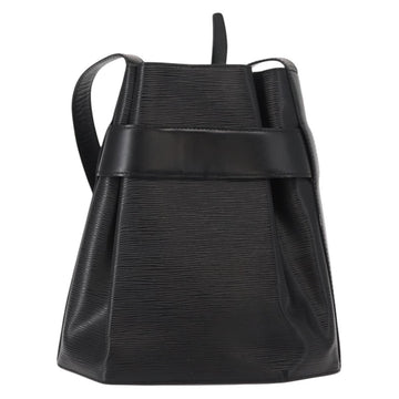 LOUIS VUITTON Epi Sac Depaule PM Shoulder Bag Black M80157 LV Auth BA7657 - 0