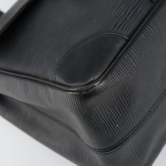 LOUIS VUITTON Epi Segur MM Hand Bag Black M58862 LV Auth BA7659