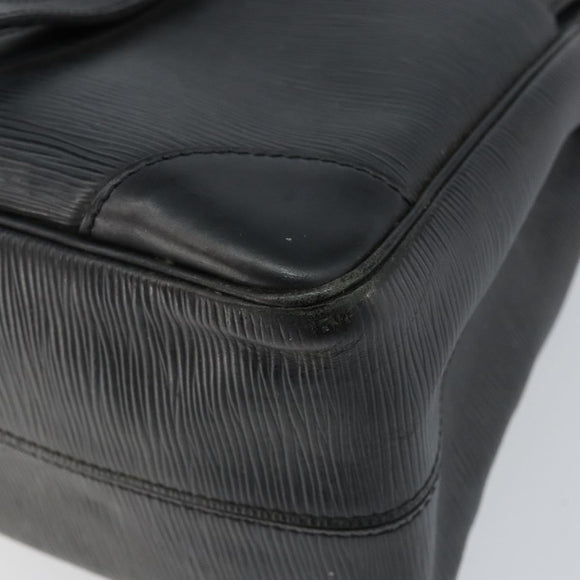 LOUIS VUITTON Epi Segur MM Hand Bag Black M58862 LV Auth BA7659